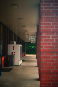 Store front in small town Texas near Lake Livingston
