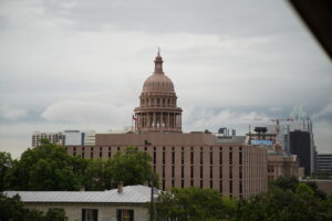 Stormy Skies: The Texas Capitol